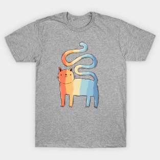 Colorful Cat T-Shirt